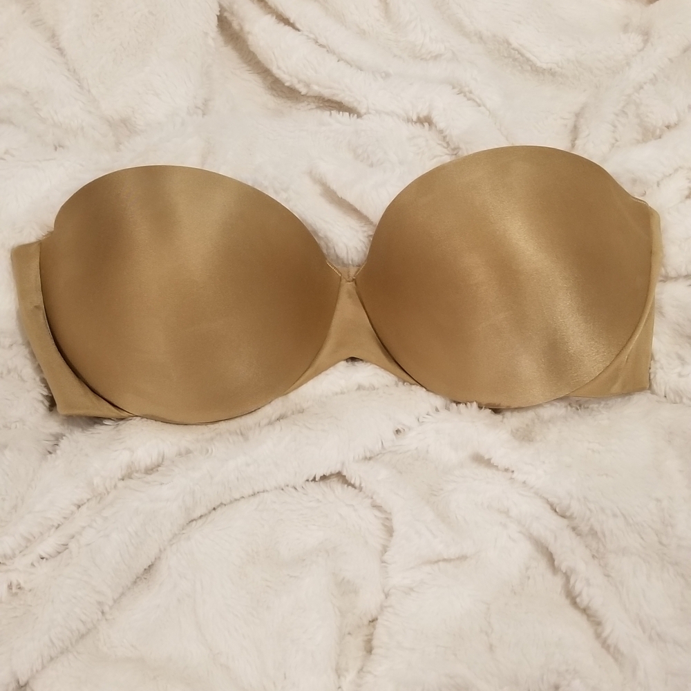 Maidenform Strapless Bra With Push Up And Underwire Support